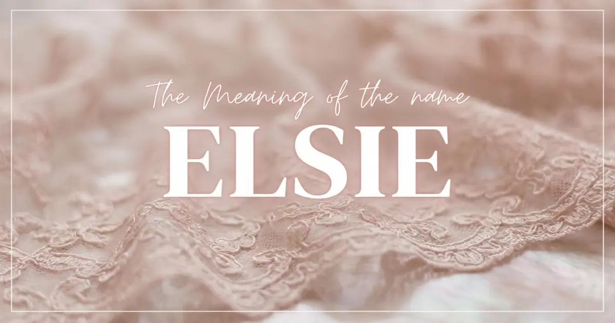 Elsie name meaning