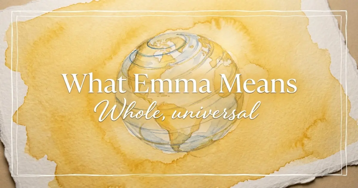 What Emma Means