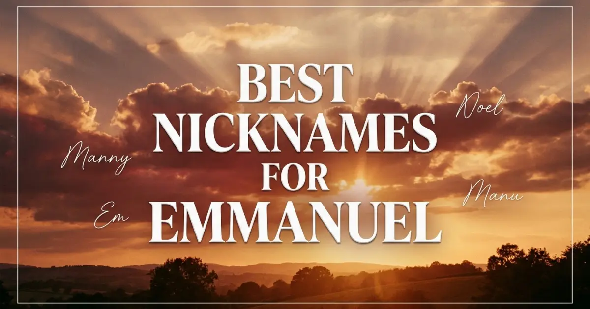 Nicknames for Emmanuel