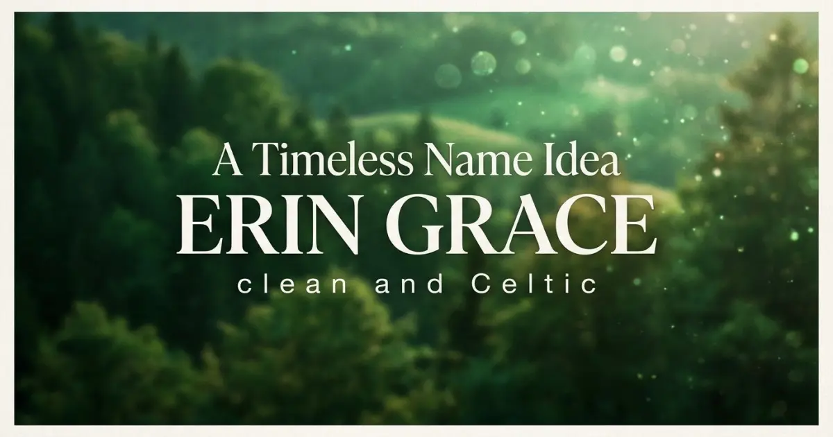 Timeless Middle Name Idea For Erin