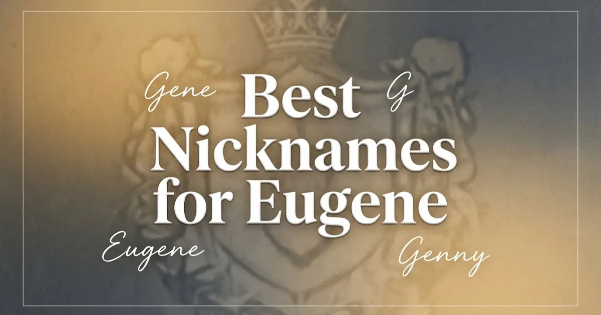 Nicknames for Eugene