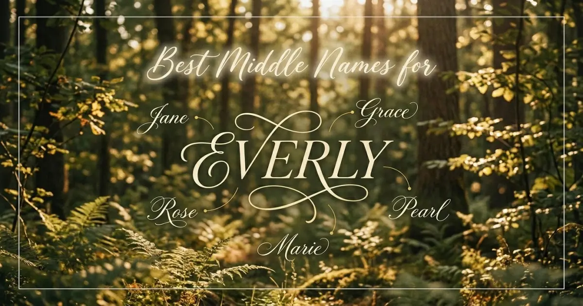 Best middle names for Everly