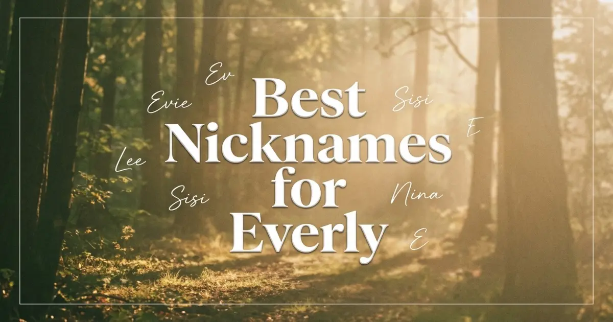 Nicknames for Everly