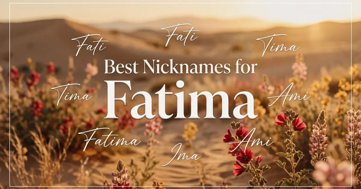 Nicknames for Fatima