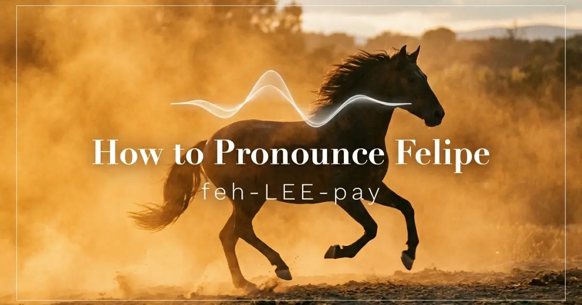 How to pronounce Felipe