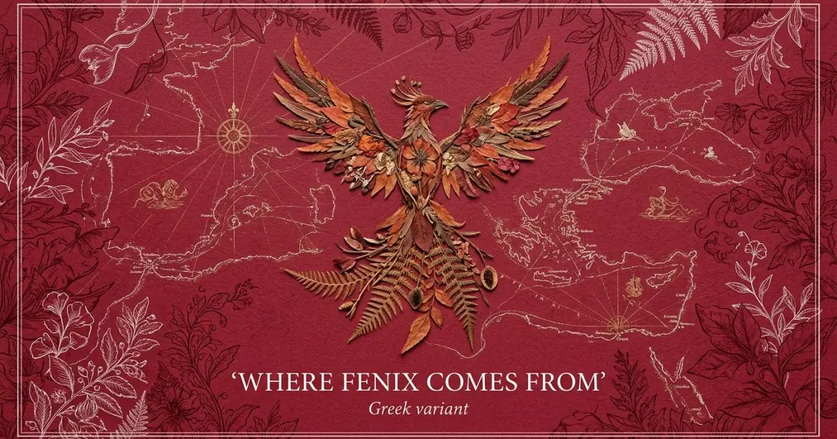 The name Fenix comes from: Greek variant