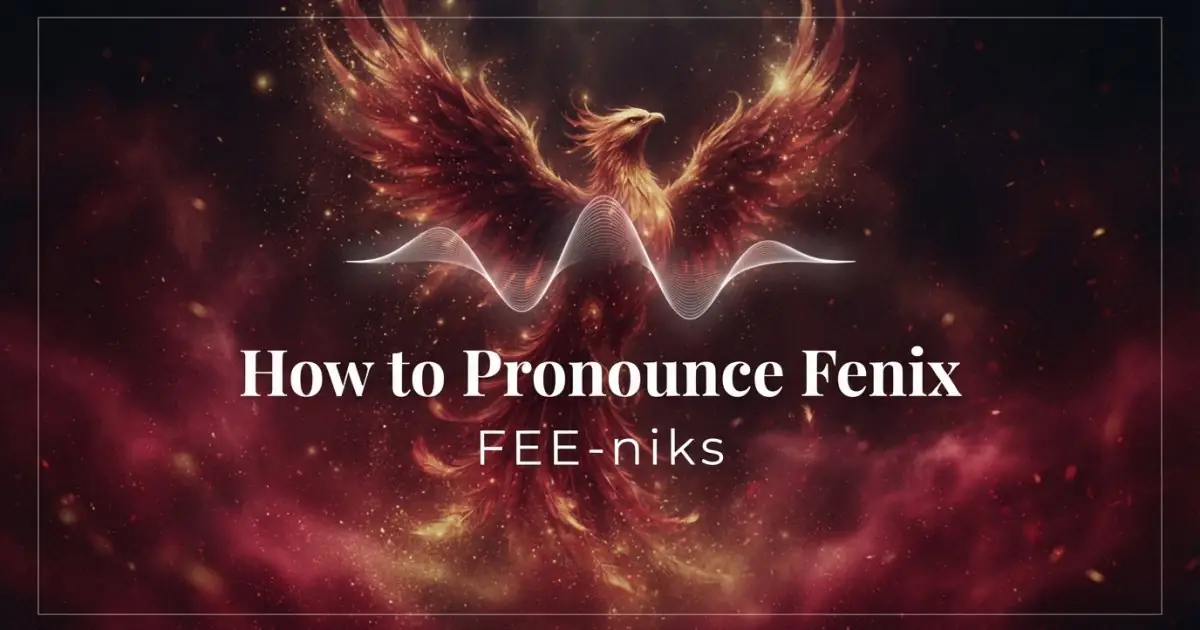 How to pronounce Fenix