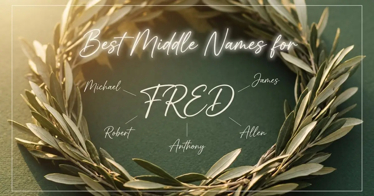 Best middle names for Fred
