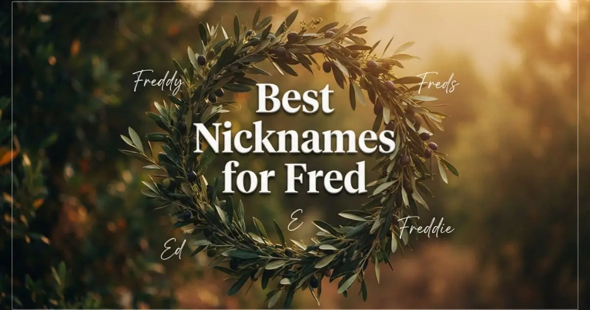 Nicknames for Fred