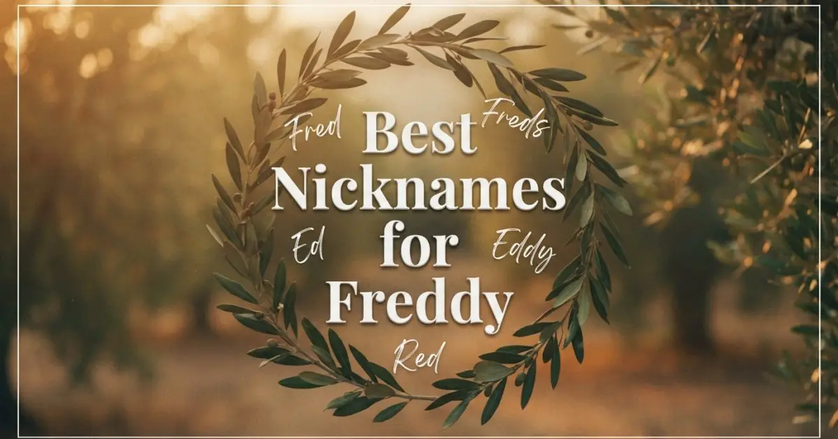 Nicknames for Freddy