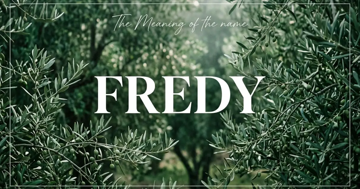 Fredy name meaning