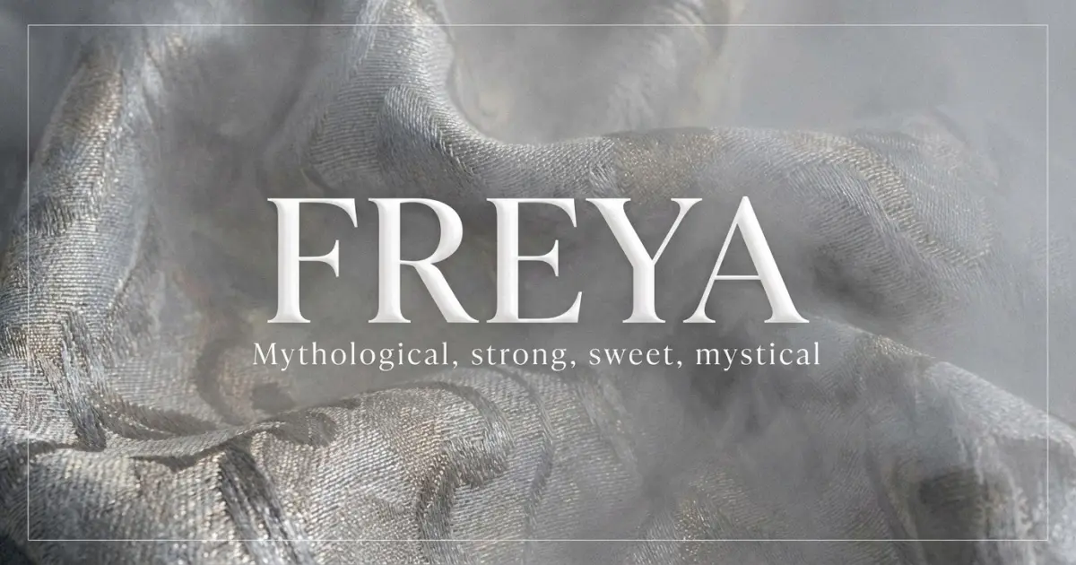 Freya Name Vibe