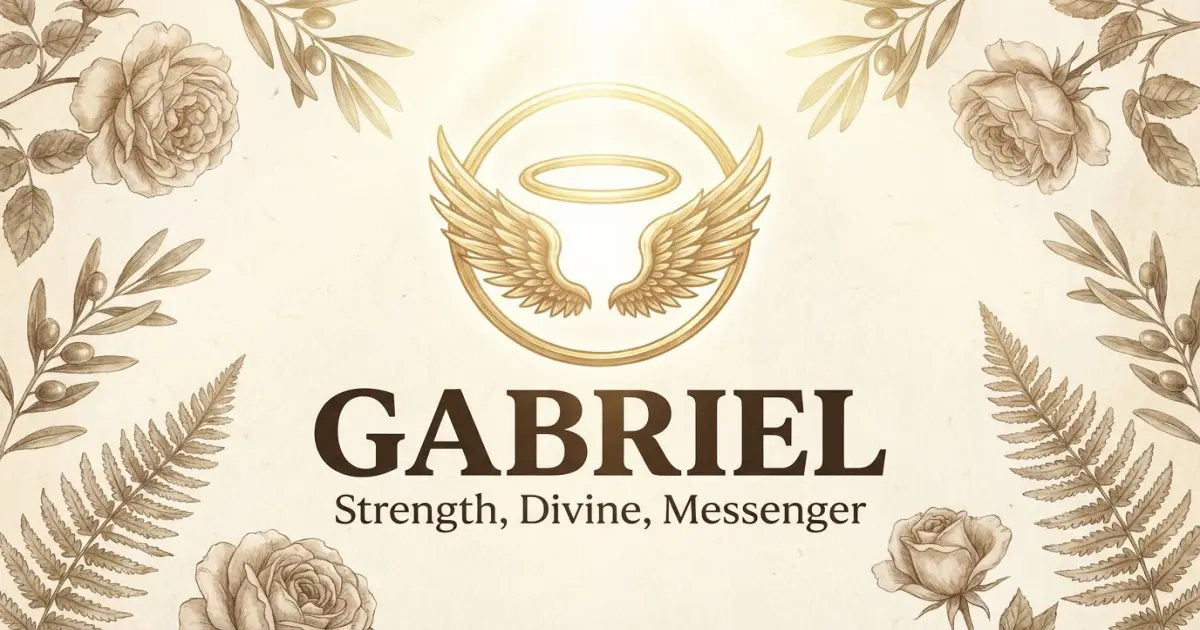Gabriel meaning themes: strength, divine, messenger