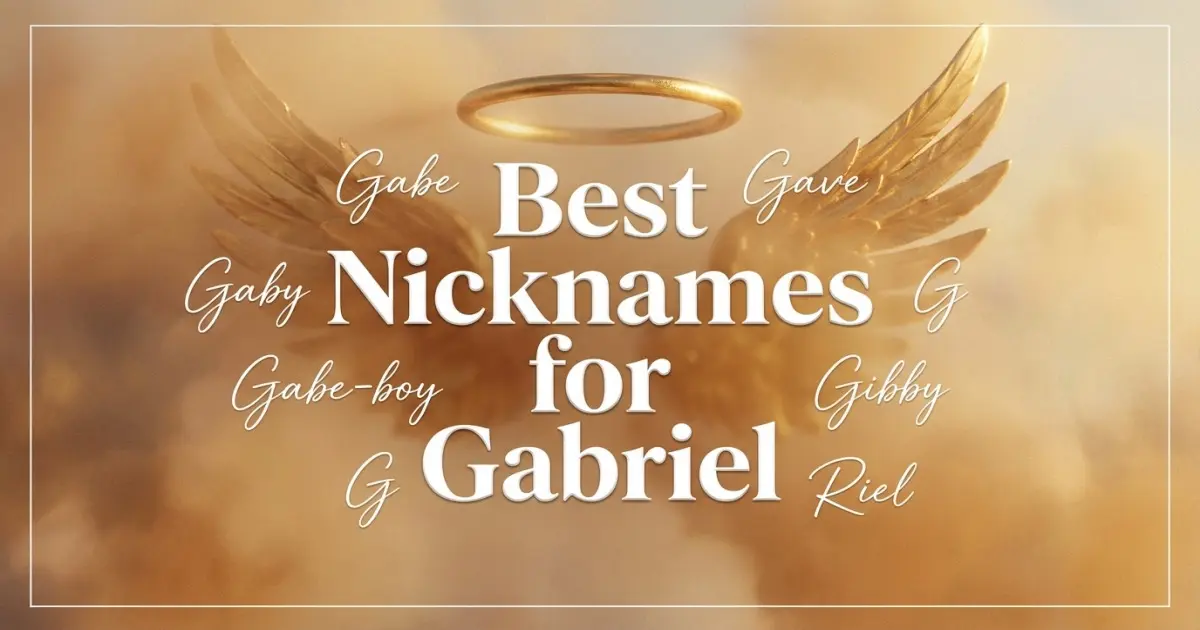Nicknames for Gabriel