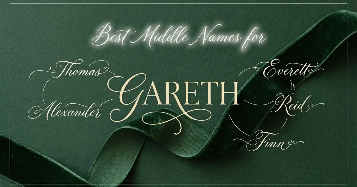 Best middle names for Gareth