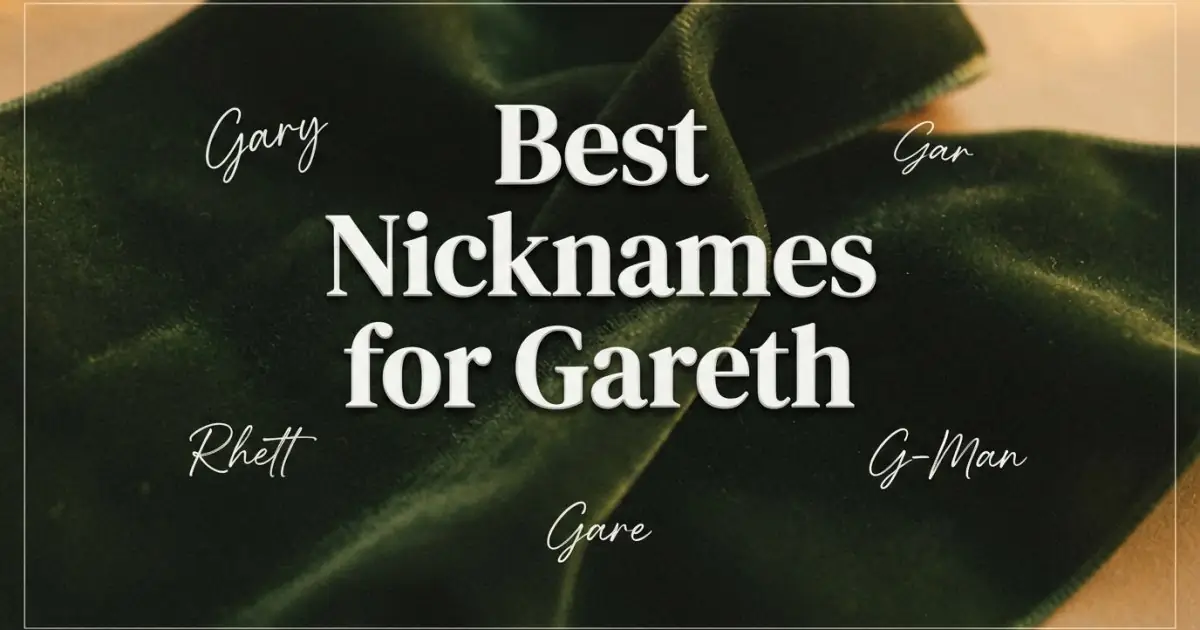 Nicknames for Gareth