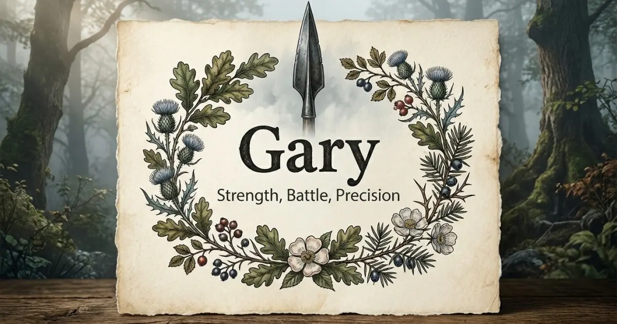 Gary meaning themes: strength, battle, precision