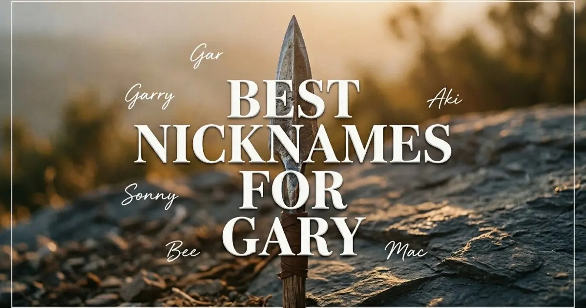 Nicknames for Gary