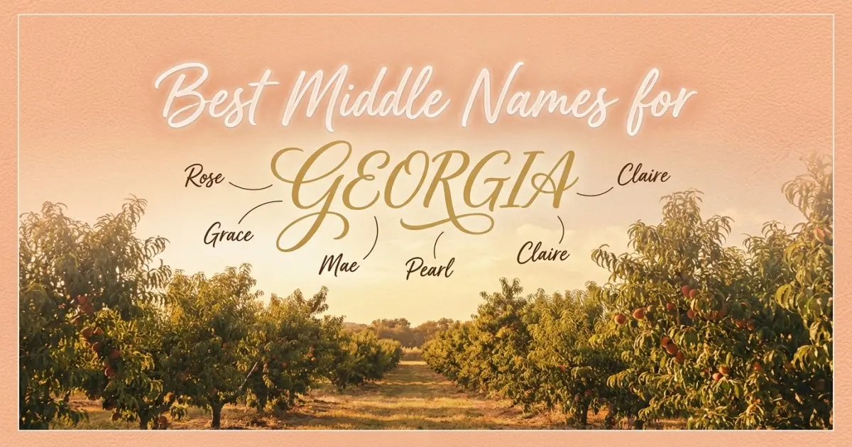 Best middle names for Georgia
