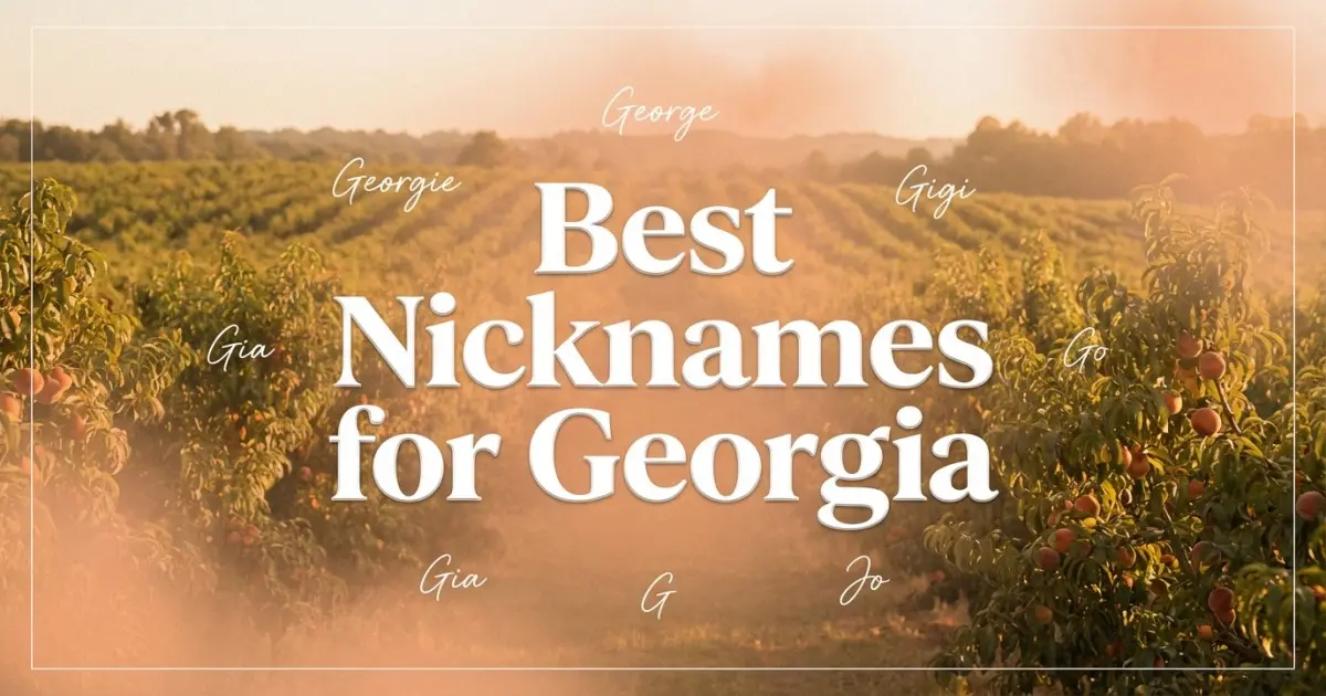 Nicknames for Georgia