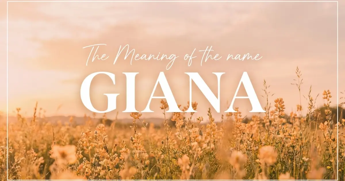 Giana name meaning