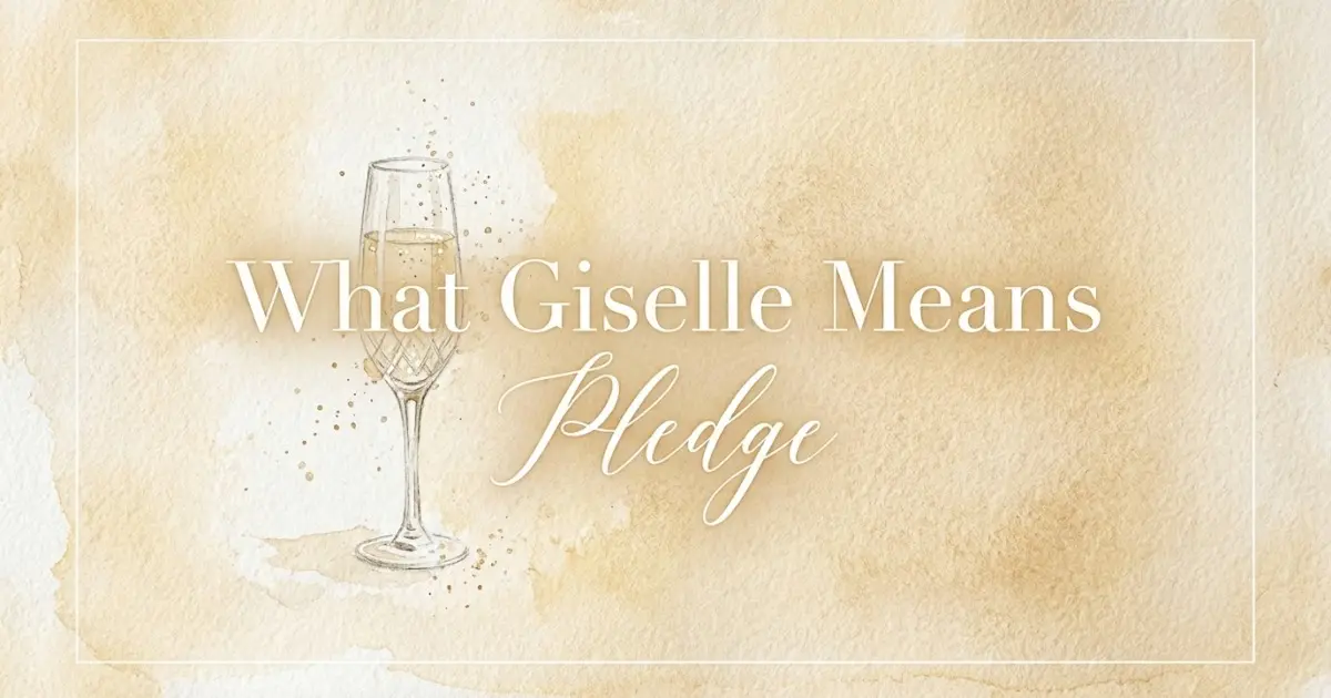 Giselle name meaning Pledge