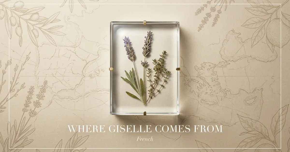 The name Giselle comes from: French