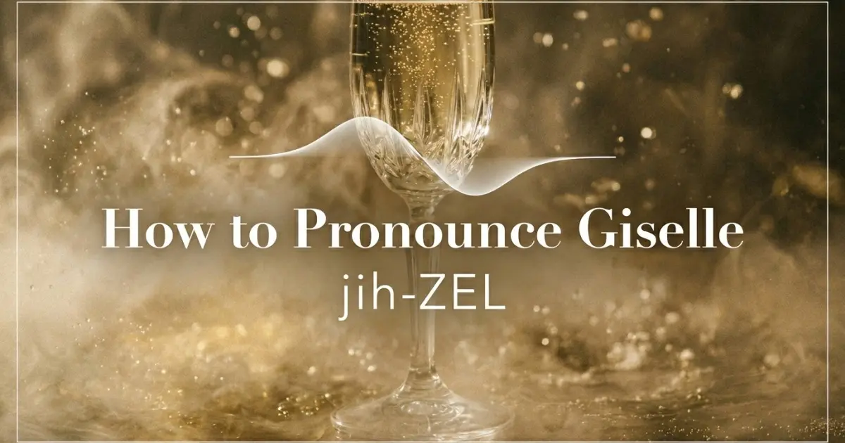 How to pronounce Giselle