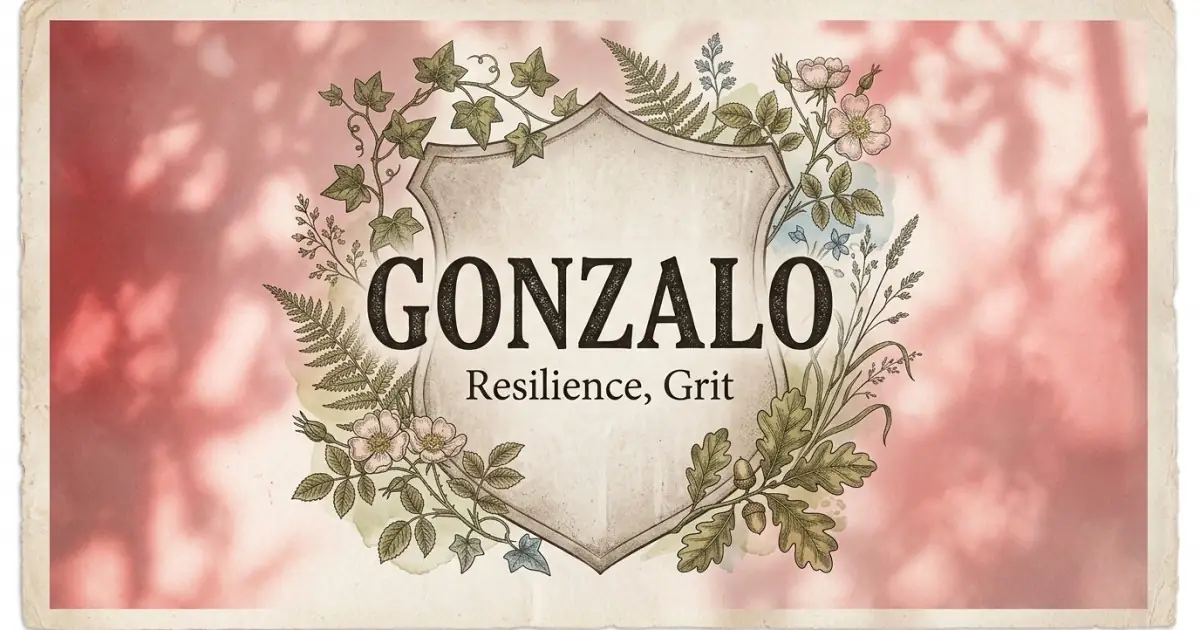 Gonzalo meaning themes: resilience, grit