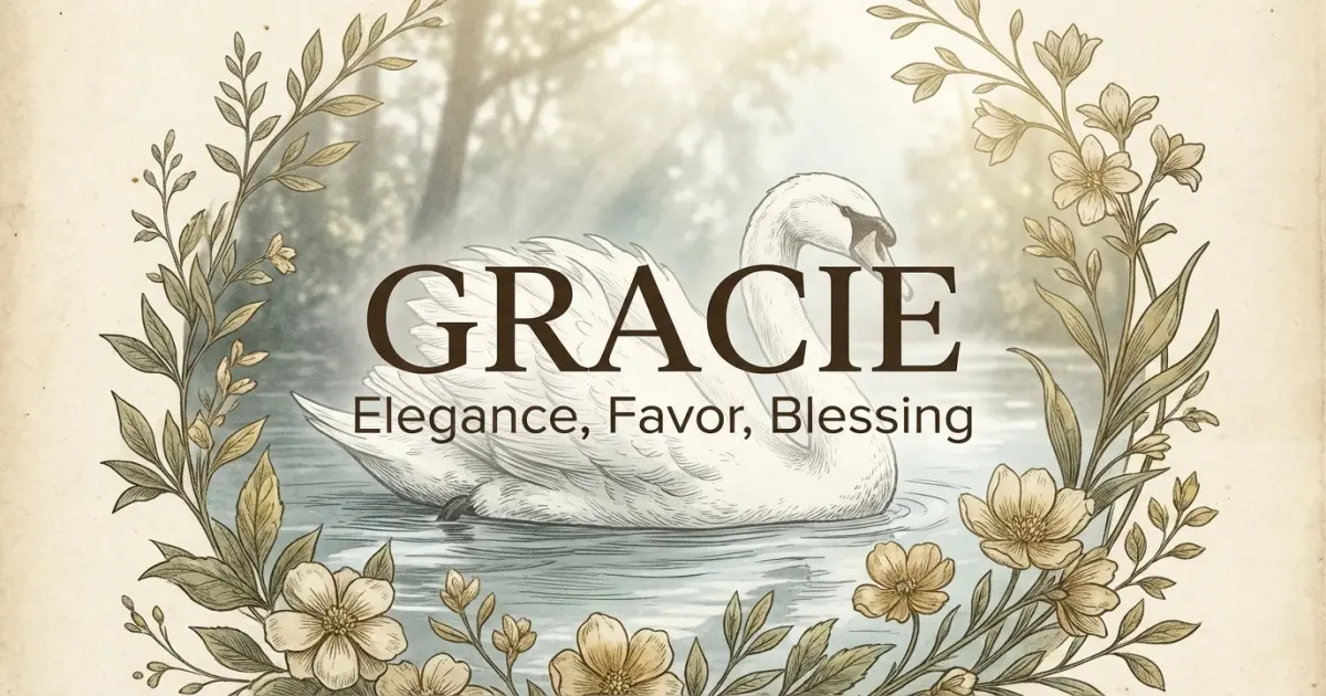 Gracie meaning themes: elegance, favor, blessing