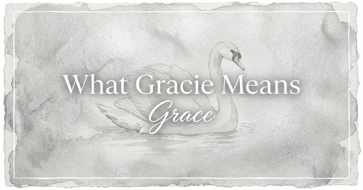 Gracie name meaning Grace