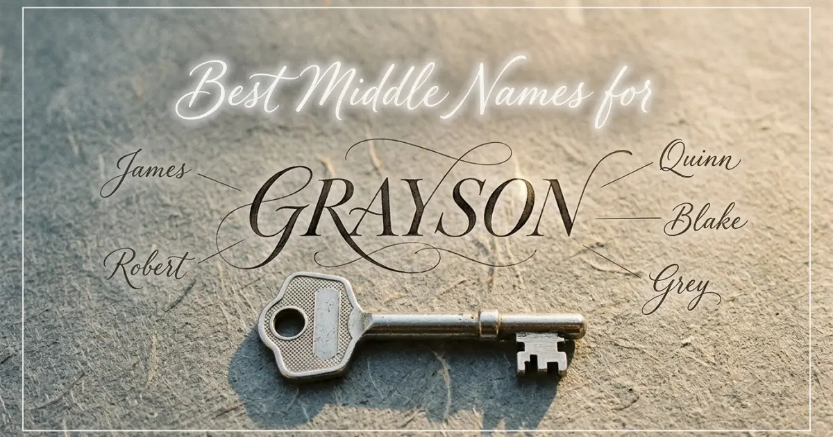 Best middle names for Grayson