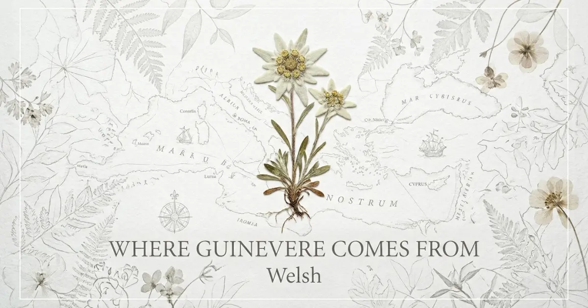 The name Guinevere comes from: Welsh