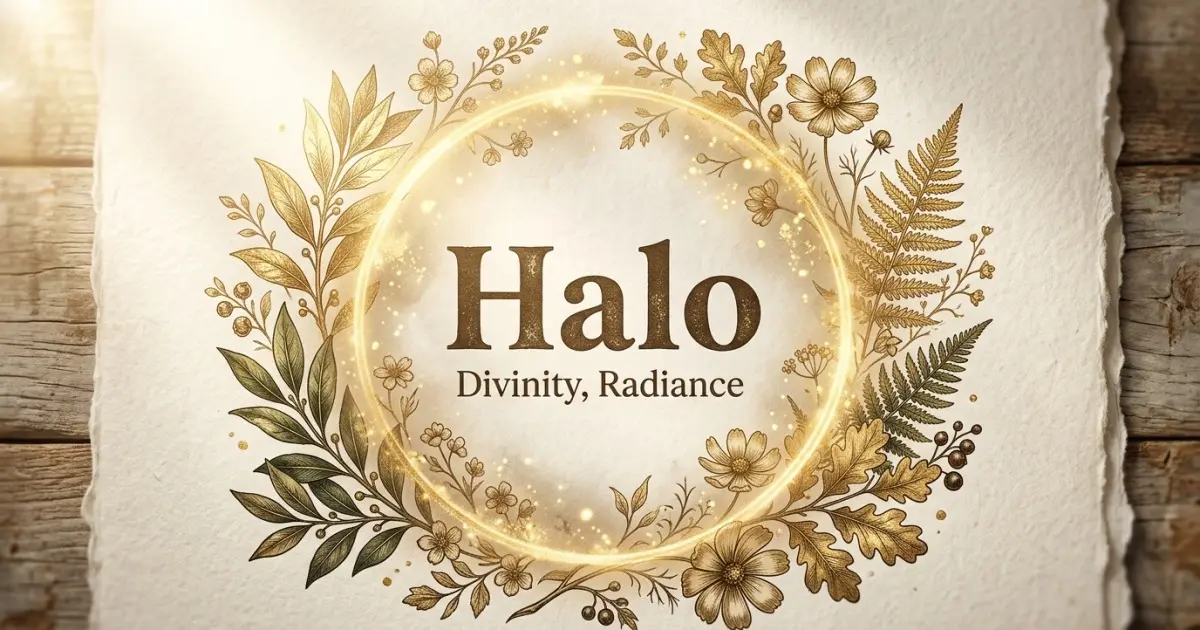 Halo meaning themes: divinity, radiance