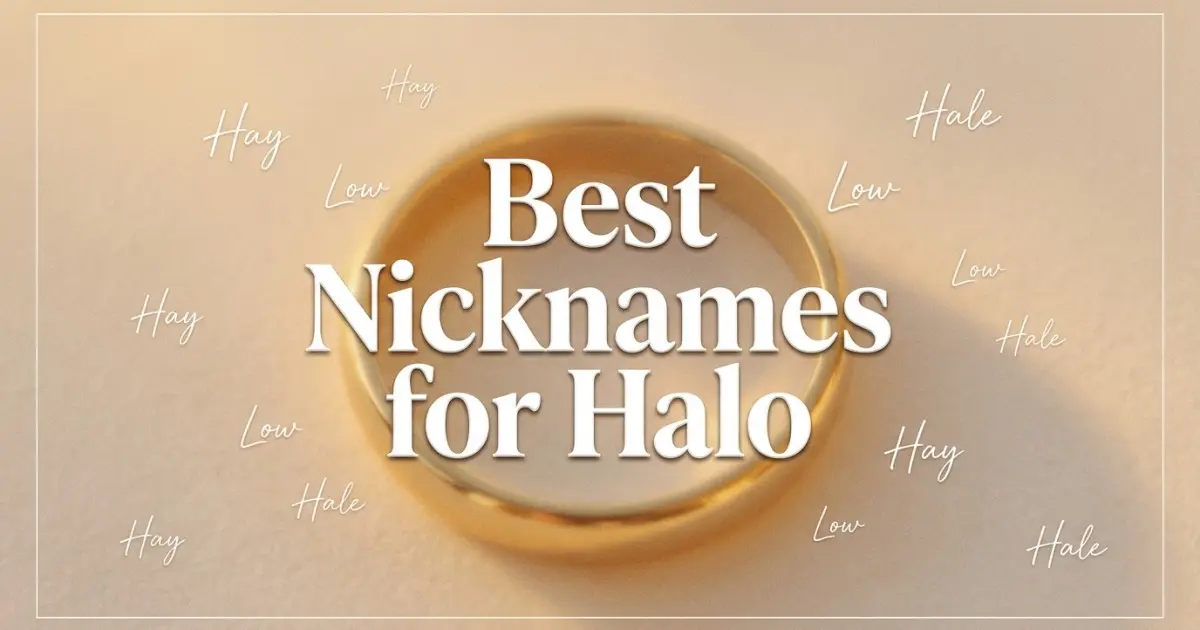 Nicknames for Halo