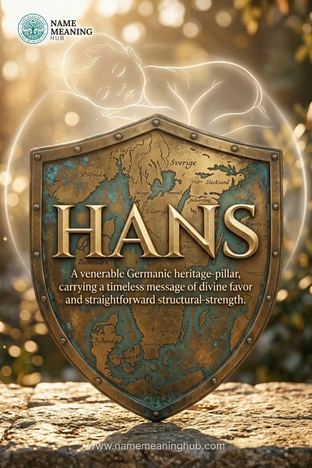 Meaning of the name Hans: A venerable Germanic heritage-pillar, carrying a timeless message of divine favor and straightforward structural-strength.