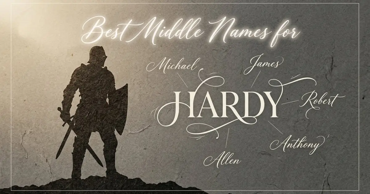 Best middle names for Hardy