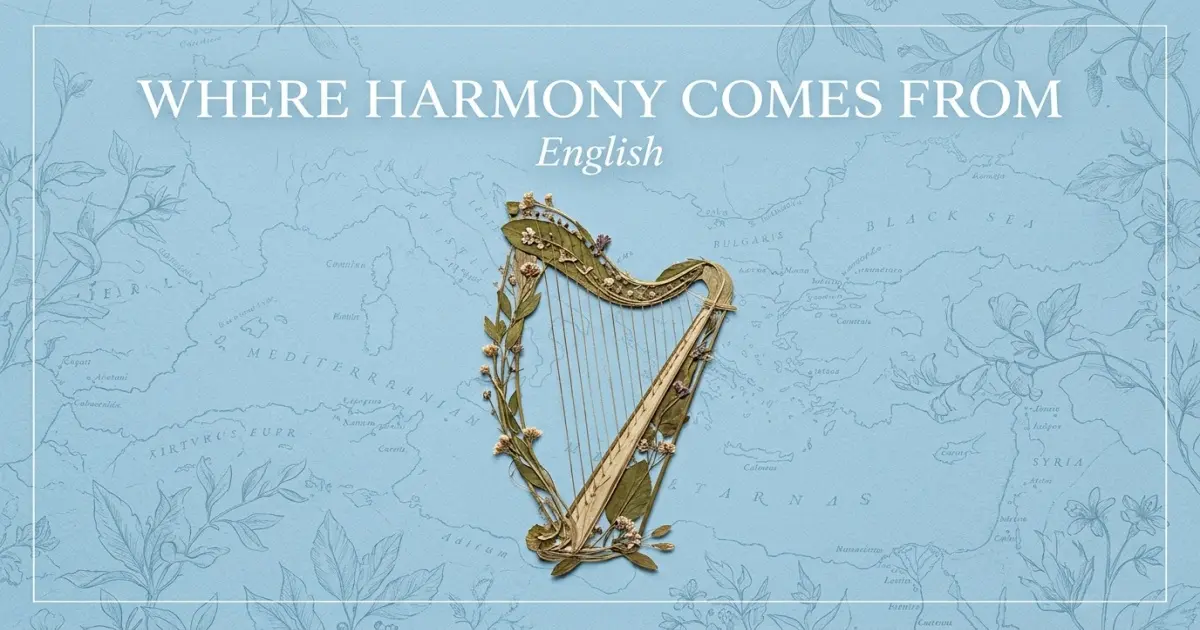 The name Harmony comes from: English