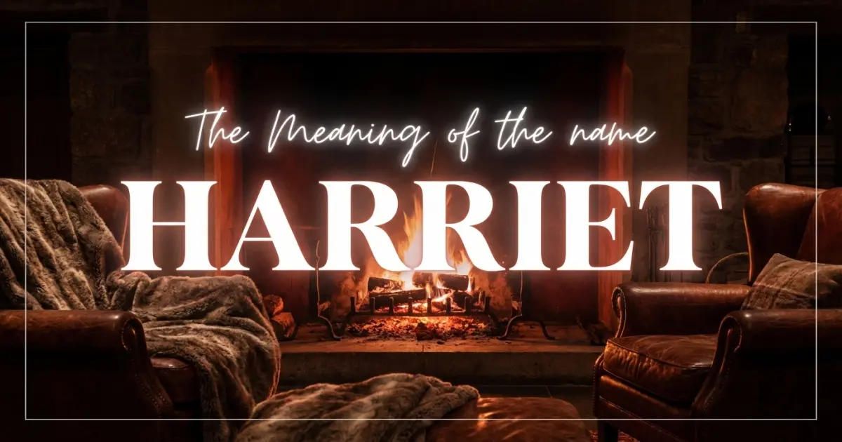 Harriet name meaning
