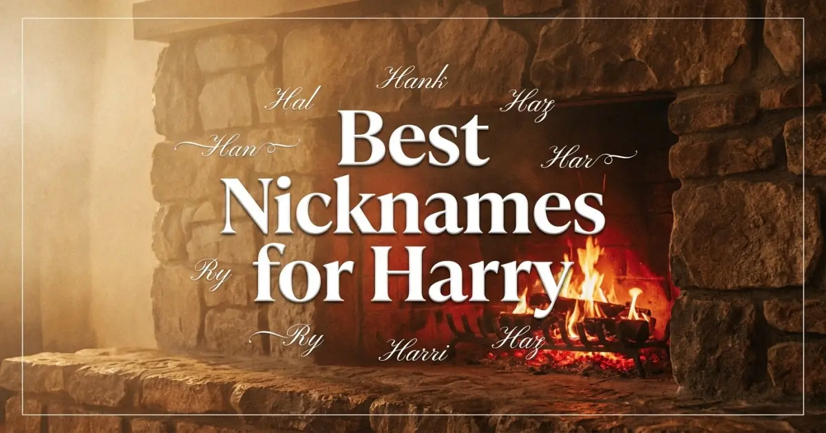 Nicknames for Harry
