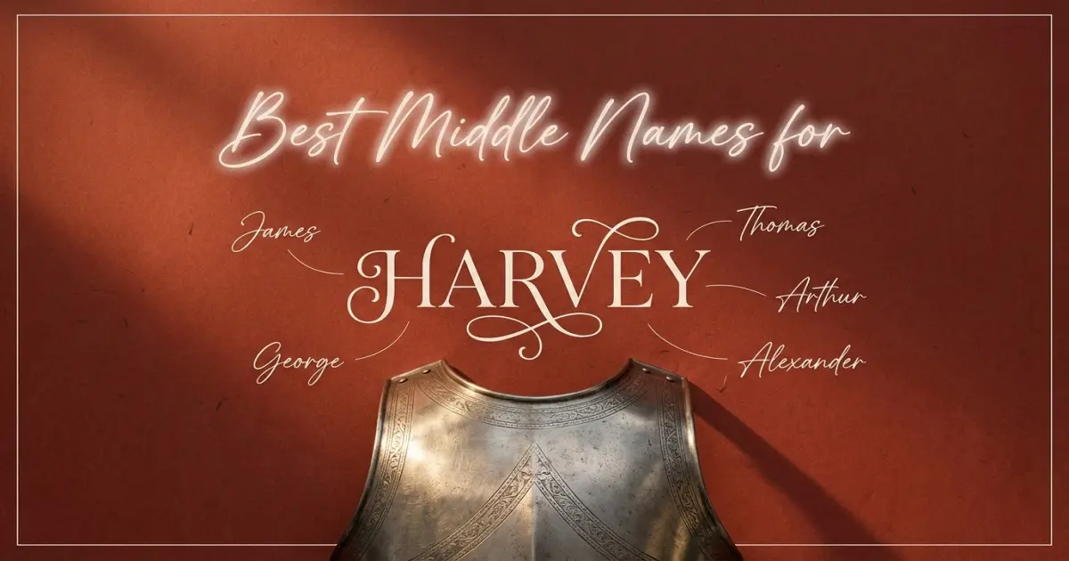 Best middle names for Harvey