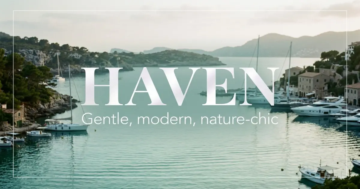 Haven name vibe: Gentle, modern, nature-chic