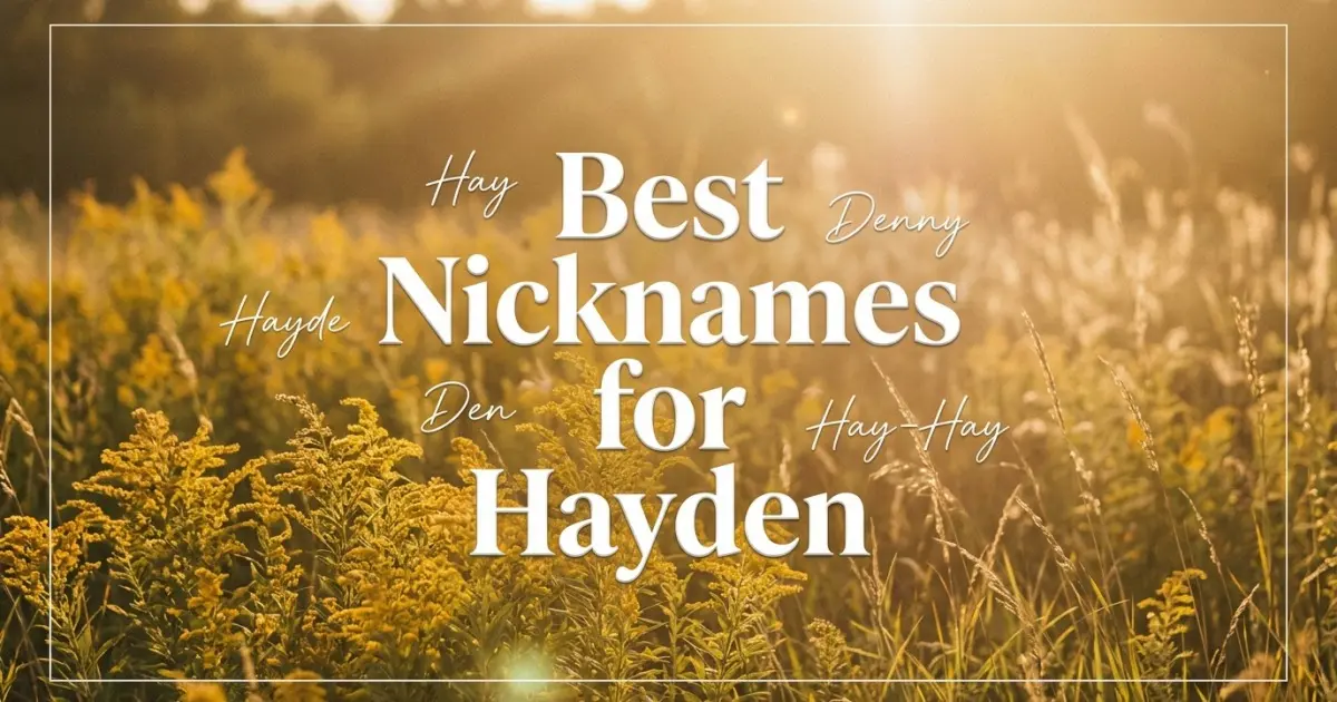 Nicknames for Hayden