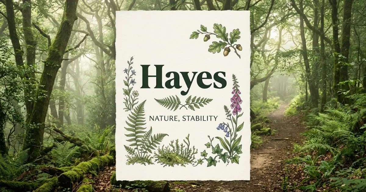 Hayes meaning themes: nature, stability