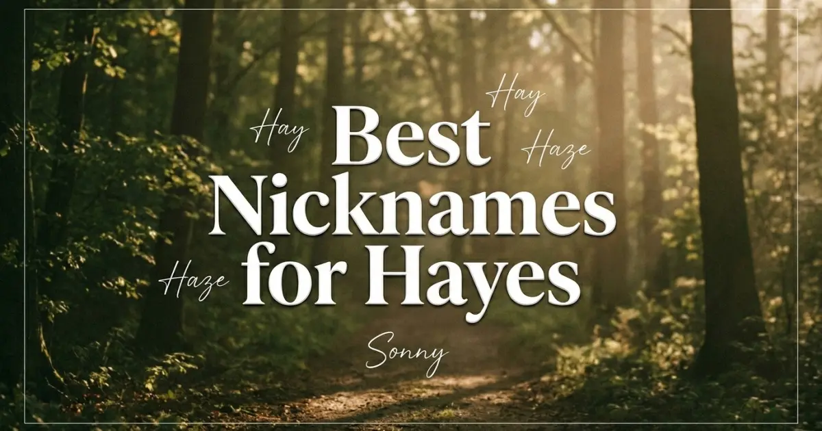 Nicknames for Hayes