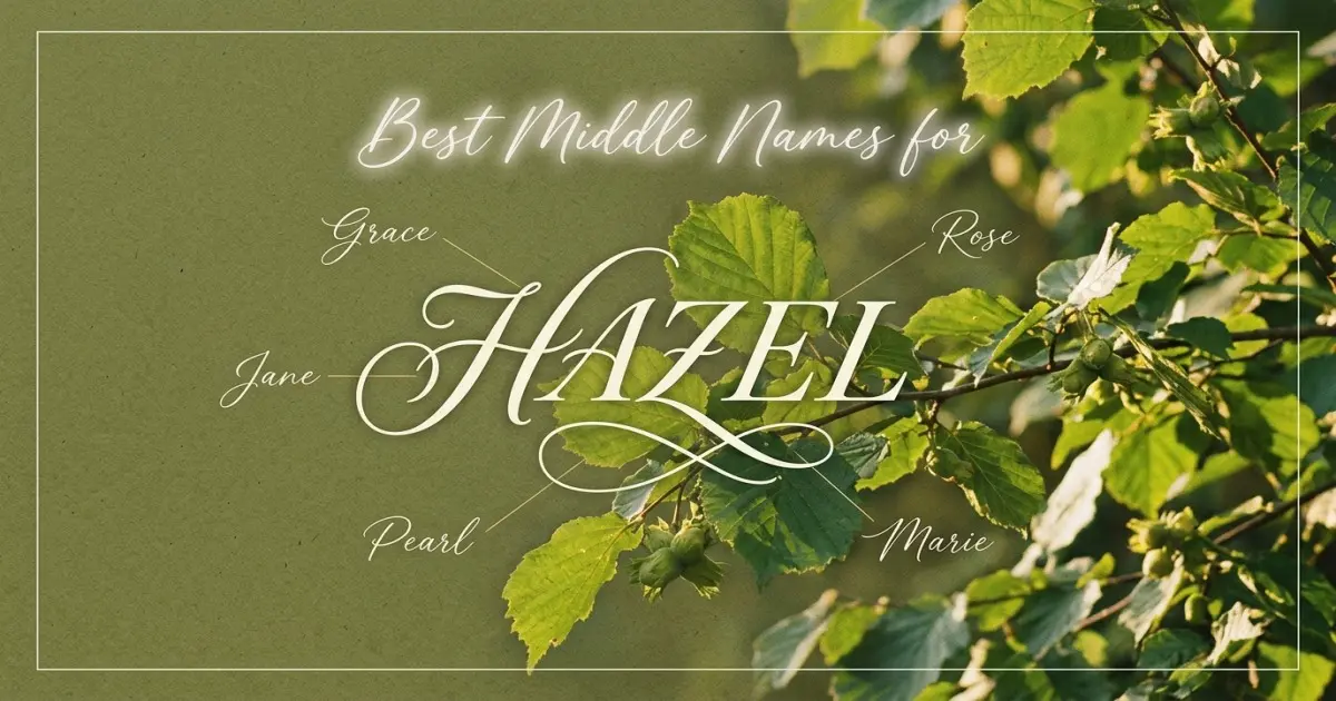 Best middle names for Hazel