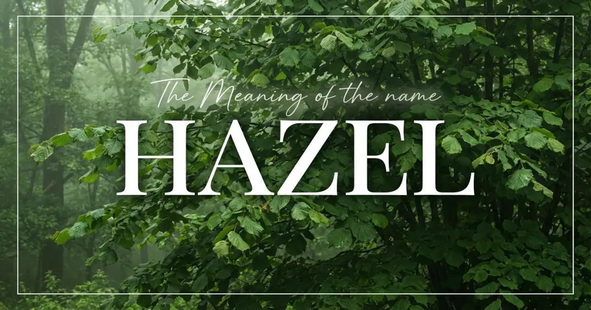 Hazel name meaning