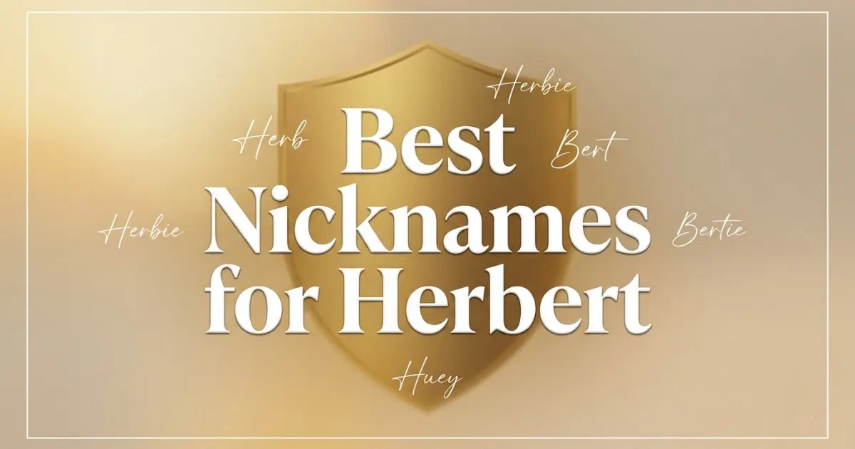 Nicknames for Herbert