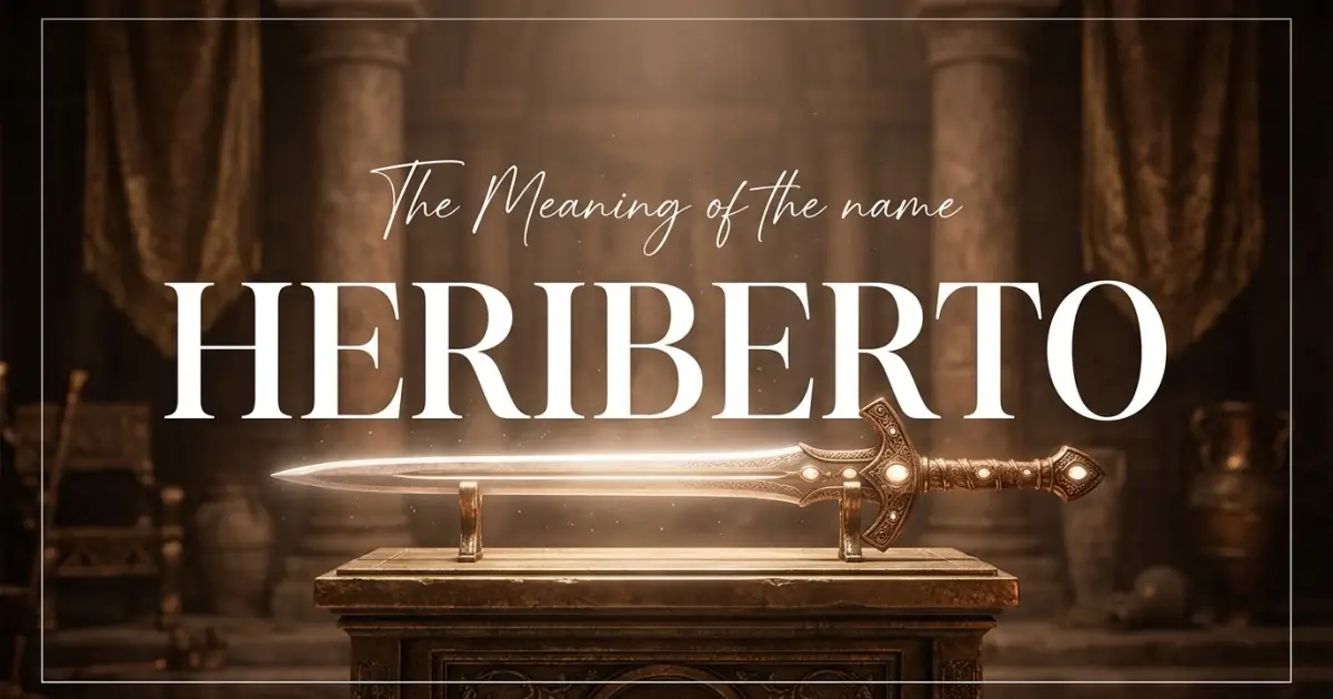 Heriberto name meaning