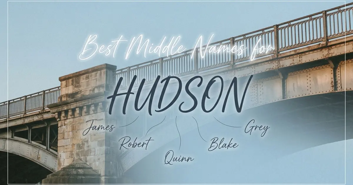 Best middle names for Hudson
